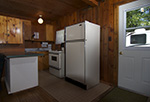 One of our typical cabin kitchens.